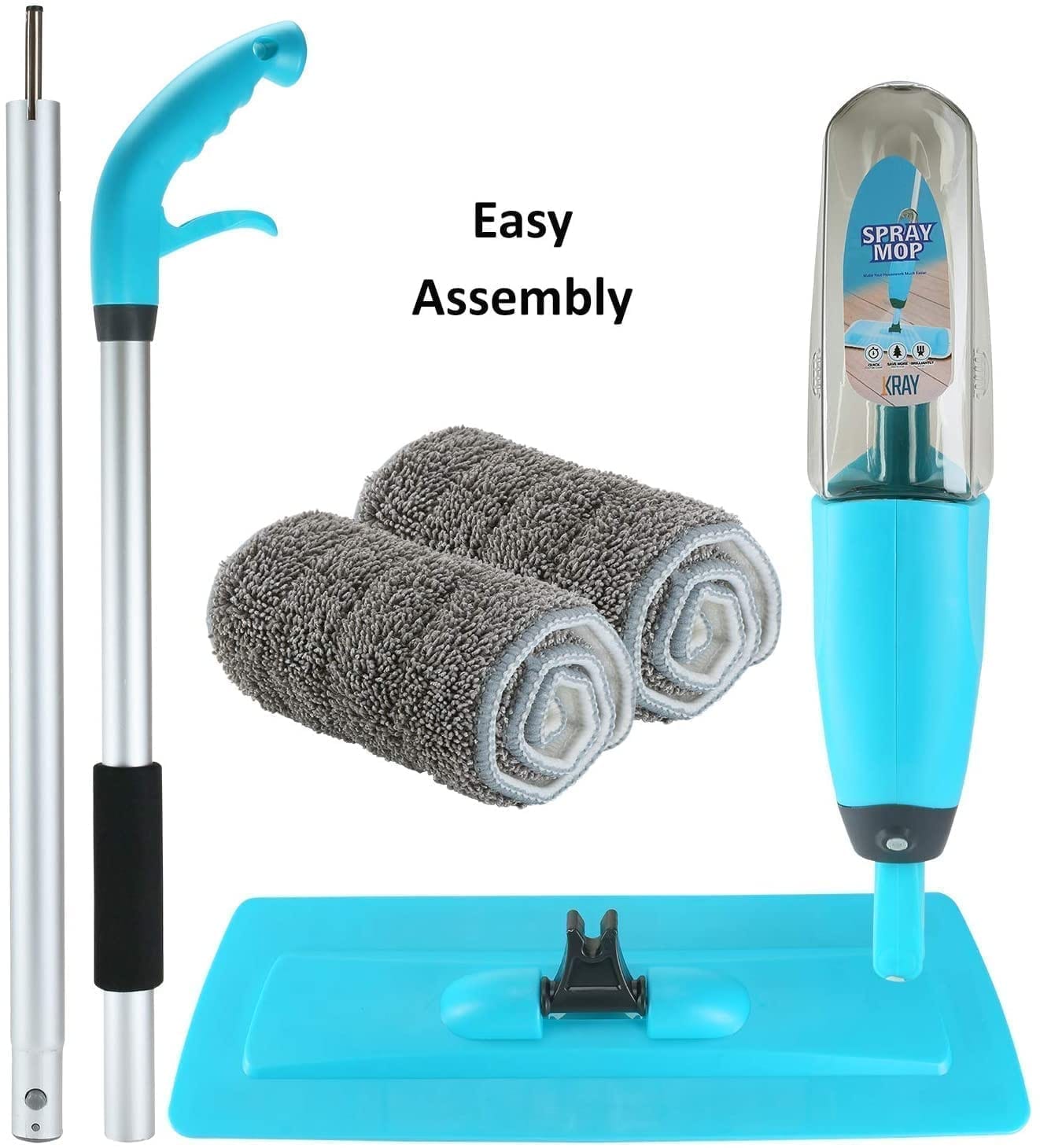 Extendable Handle Spray Floor Mop
