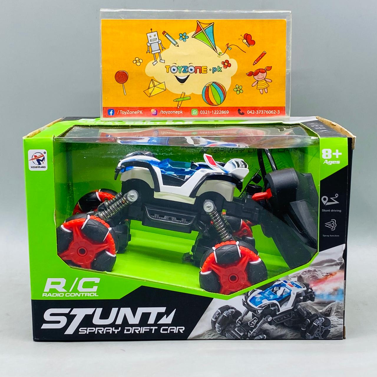 Remote Control Stunt Spray Drift Car